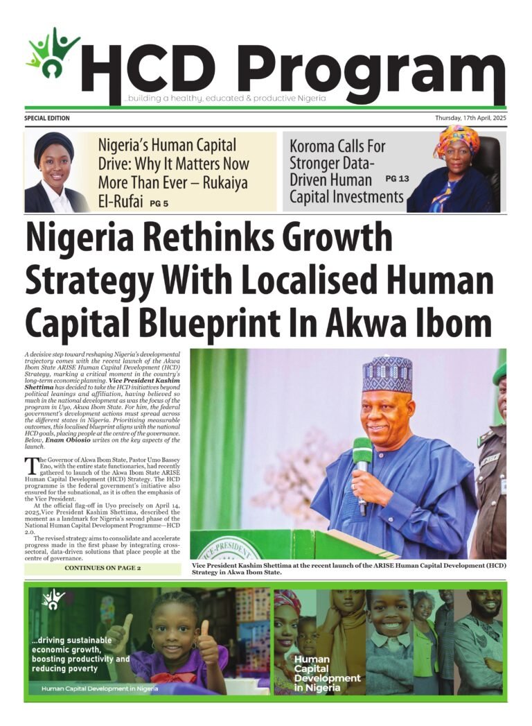 HCD Program Newsletter - Special Edition (April 17, 2025)